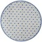 Homeroots 8 ft. Round Blue & Gray Indoor & Outdoor Area Rug 385161 - alternate 4